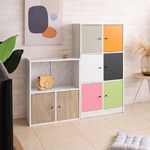 Exclusive play Colorful six-door cabinet, , large